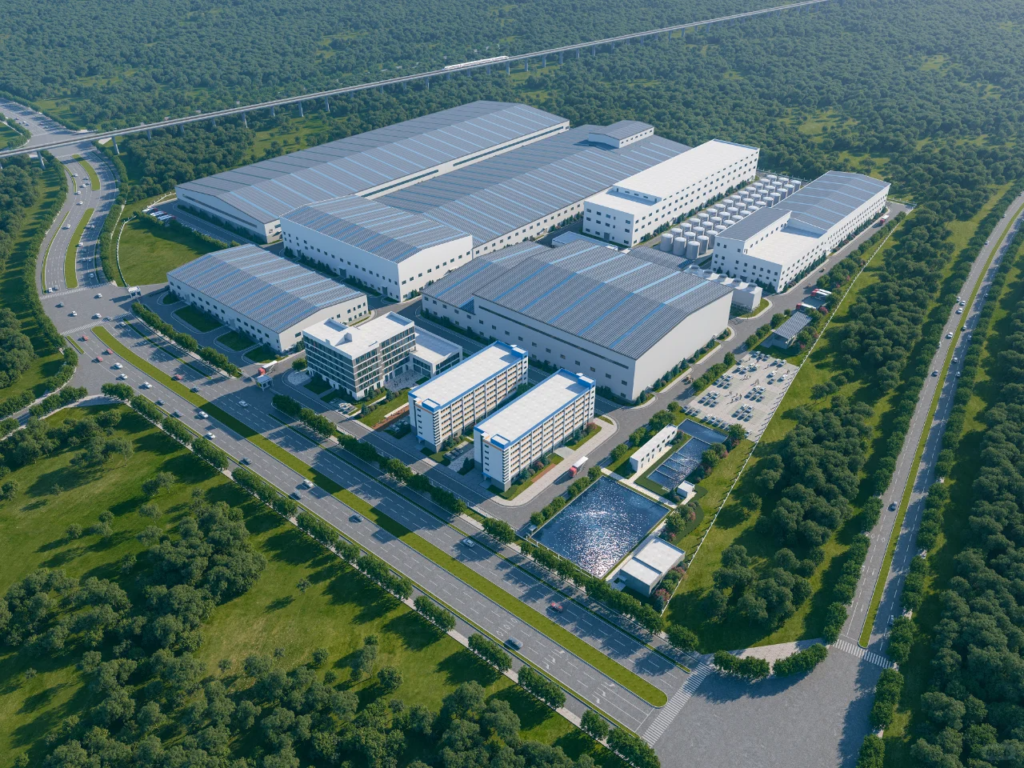 BeddingKingdom_factory bird's eye view